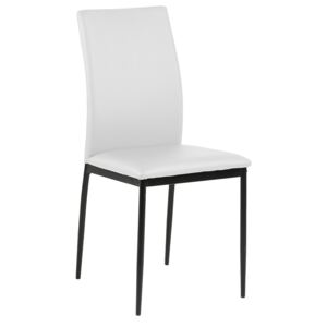 Krzesło DEMINA białe-czarne