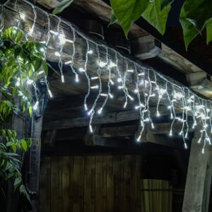 DecoLED LED stalaktyty świetlne - zimna biel - 3x0,5m, 114 LED