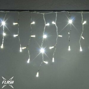 DecoLED stalaktyt świetlny LED Flesh - zimna biel - 3x0,5m, 114 LED