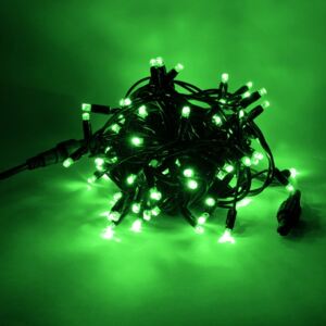 DecoLED łańcuch świetlny LED - 5m, zielony, 50 diod
