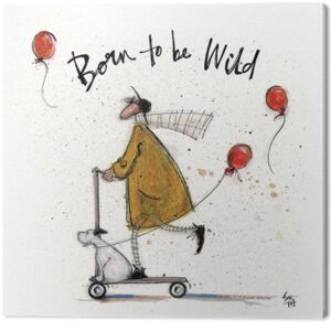 Sam Toft - Born to be Wild Obraz na płótnie, (30 x 30 cm)