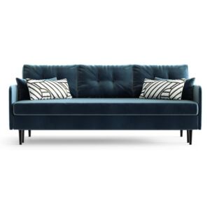 Granatowa rozkładana sofa 3-osobowa Daniel Hechter Home Memphis Navy Blue