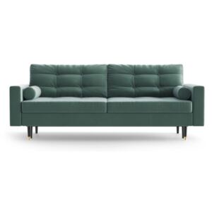 Zielona rozkładana sofa 3-osobowa Daniel Hechter Home Aldo Mint