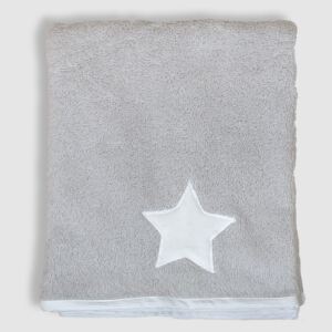 Gwiazda (lamówka biała) - ręcznik kąpielowy 100x60 cm