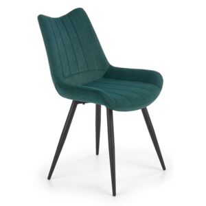 Luksusowe krzesło Debi - zielony