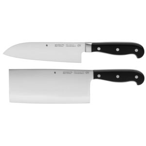 Zestaw noża i tasaka do mięsa ze specjalnie wykuwanej stali nierdzewnej WMF Spitzenklasse