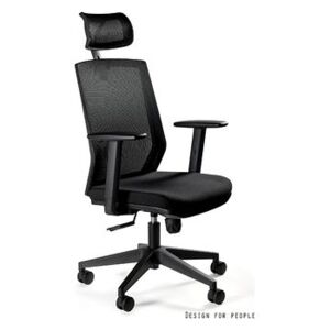 Fotel biurowy ESTA Unique Czarny ✂Zapytaj o RABAT✂️