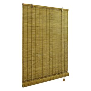 Roleta bambusowa, Gotowa, Brązowa, 60x160 cm