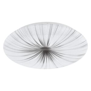 Eglo Nieves 98325 plafon lampa sufitowa oprawa 1x24W LED biały/srebrny