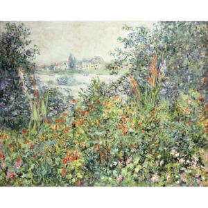 Reprodukcja Flowers at Vetheuil Fleurs a Vetheuil 1881, Monet, Claude