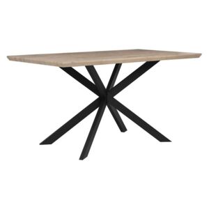 Stół do jadalni 140 x 80 cm jasne drewno SPECTRA