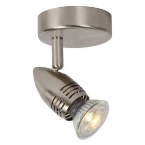 Lucide Caro-LED 13955/05/12 kinkiet lampa oprawa ścienna 1x5W GU10 LED satyna