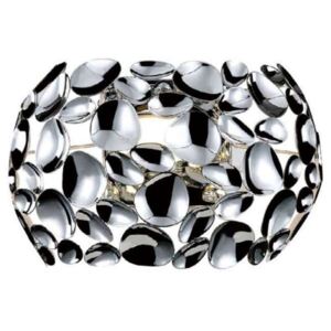 Kinkiet LAMPA ścienna CARERA PARETE CROMO Orlicki Design dekoracyjna OPRAWA metalowa LED 7W 3000K ferrara chrom