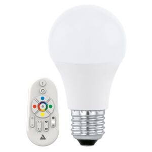 Eglo LED Ściemnialna żarówka CONNECT E27/9W + zdalne sterowanie - Eglo 11585 EG11585