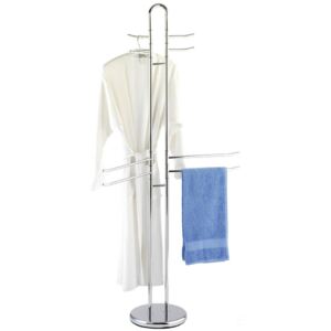 Stojak na ręczniki, ubrania WENKO Palermo, 8 ruchomych ramion, 168x55,5x28,5 cm