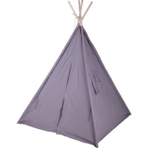 Namiot dla dzieci TIPI, 103x103x160 cm, kolor szary