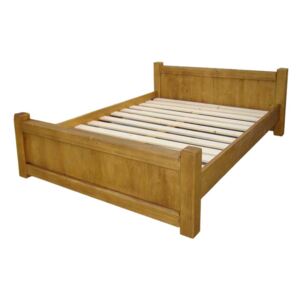 Łóżko drewniane Vintage 140x200