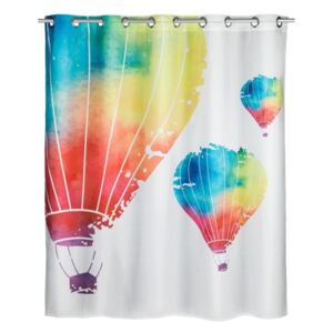 Zasłona prysznicowa z warstwą przeciw pleśni Wenko Baloons, 180x200 cm