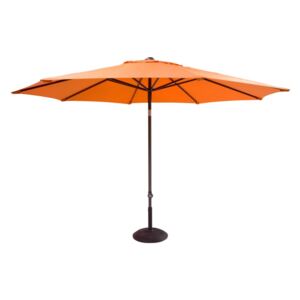 Pomarańczowy parasol ogrodowy Hartman Solar, ø 300 cm