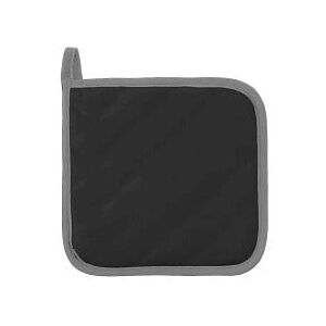 Czarny bawełniany chwytak kuchenny Tiseco Home Studio Abe, 20x20 cm