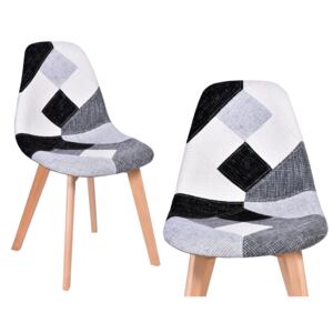 Krzesło patchwork MOLLY BWG