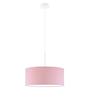 Klasyczna lampa wisząca SINTRA fi - 40 cm - kolor jasny różowy