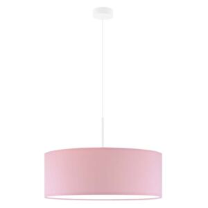 Lampa dla dziewczynki SINTRA fi - 60 cm - kolor jasny różowy