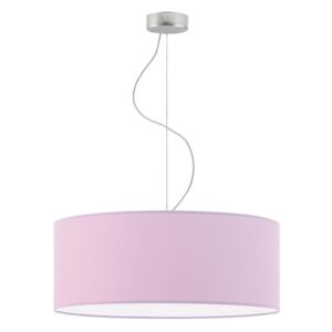 Lampa wisząca do pokoju dziecka HAJFA fi - 60 cm - kolor jasny fioletowy
