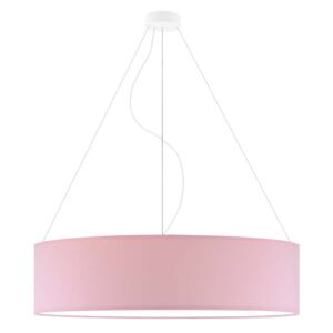 Lampa wisząca dla dzieci PORTO fi - 80 cm - kolor różowy
