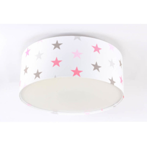 Plafon Stars &Pink 60 cm