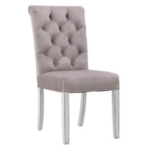 Różowe krzesło InArt Gemma