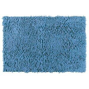Dywanik łazienkowy WENKO Chenille, niebieski, 80x50 cm