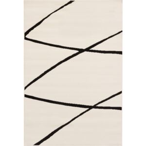 Dywan Modern Lines Cream/black 135x190cm