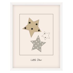 Obraz Little Stars II 30x40cm white