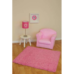 Fotel różowy dla dzieci