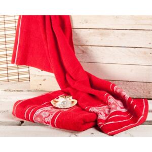 Ręcznik Castelo czerwony
