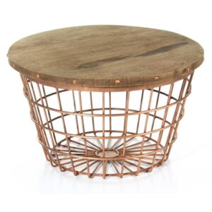 Stolik Copper Basket 30cm