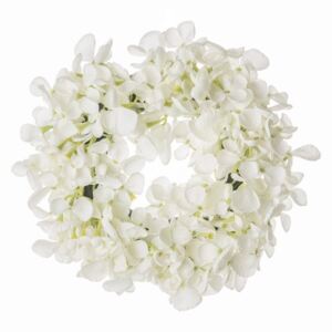 Wianek Flowers white 26cm