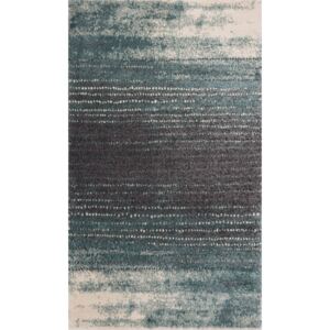 Dywan Modern Teal blue/dark grey 160x230cm