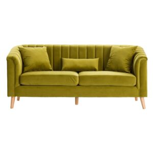 Sofa Meriva Velvet moss green 3-os