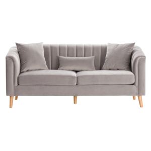 Sofa Meriva Velvet grey 3-os