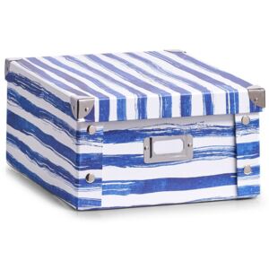 Pudełko do przechowywania BLUE STRIPES, 31x26x14 cm, ZELLER