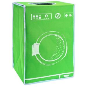 Pojemnik na pranie WASHING MACHINE w kolorze zielonym, 60 litrów