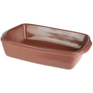 Ceramiczne naczynie żaroodporne do zapiekania 3,5 L, brązowe