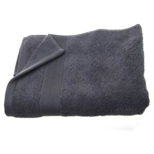 Bawełniany ręcznik kąpielowy - kolor szary 130 x 70 cm