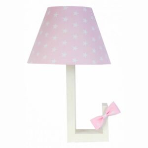 Lampa stołowa Pine Pink Stars