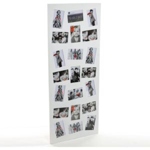Ramka na 21 zdjęć 10 x 15 cm - galeria do zdjęć, kolor biały
