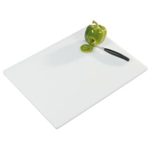 Deska do krojenia do kuchni, plastikowa podstawka w kolorze białym
