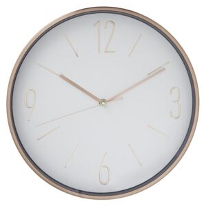 Zegar ścienny czarny w modernistycznym stylu, zegar do salonu, zegar kuchenny, zegar na ścianę, designerskie zegary, Ø 30 cm