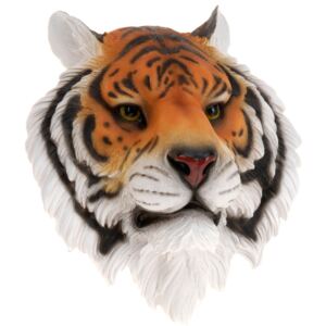 Dekoracja ścienna 3D - głowa tygrysa